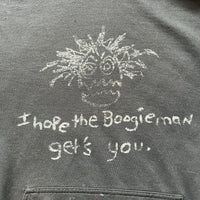 Early 2000's Faded "Boogieman" Hooded Sweatshirt L/XL