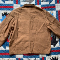 1950's Finesilver Duck Canvas Texas Brush Jacket with Corduroy Accents Large