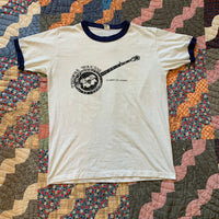 1980's Thomas Banjos Ringer T-Shirt Medium