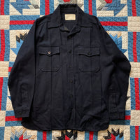 1940's WWII US Navy Wool Issued CPO Shirt Size 16 XL