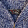 1960’s ColumbiaKnit Thunderbird Zip Up Wool Sweater Large