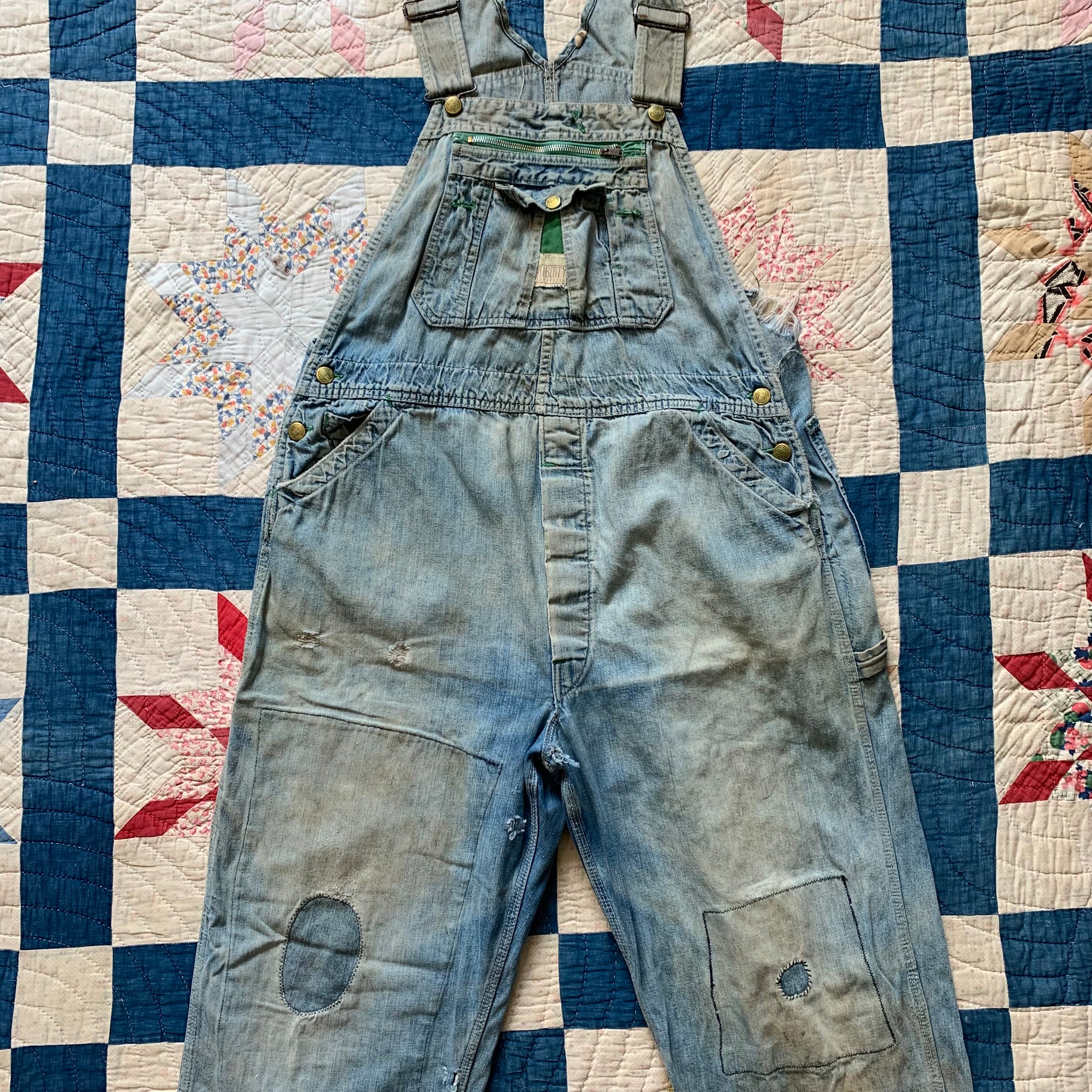1970’s Repaired Liberty Overalls 36