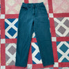 1980's/90's Faded Teal Lee Denim Jeans 28" x 29"