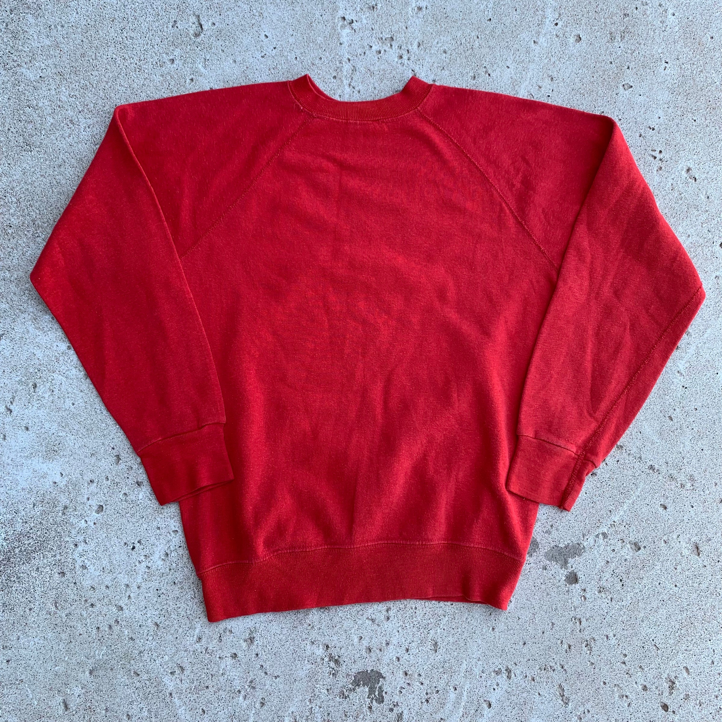 1970’s Miami University Flock Print Raglan Sweatshirt XS