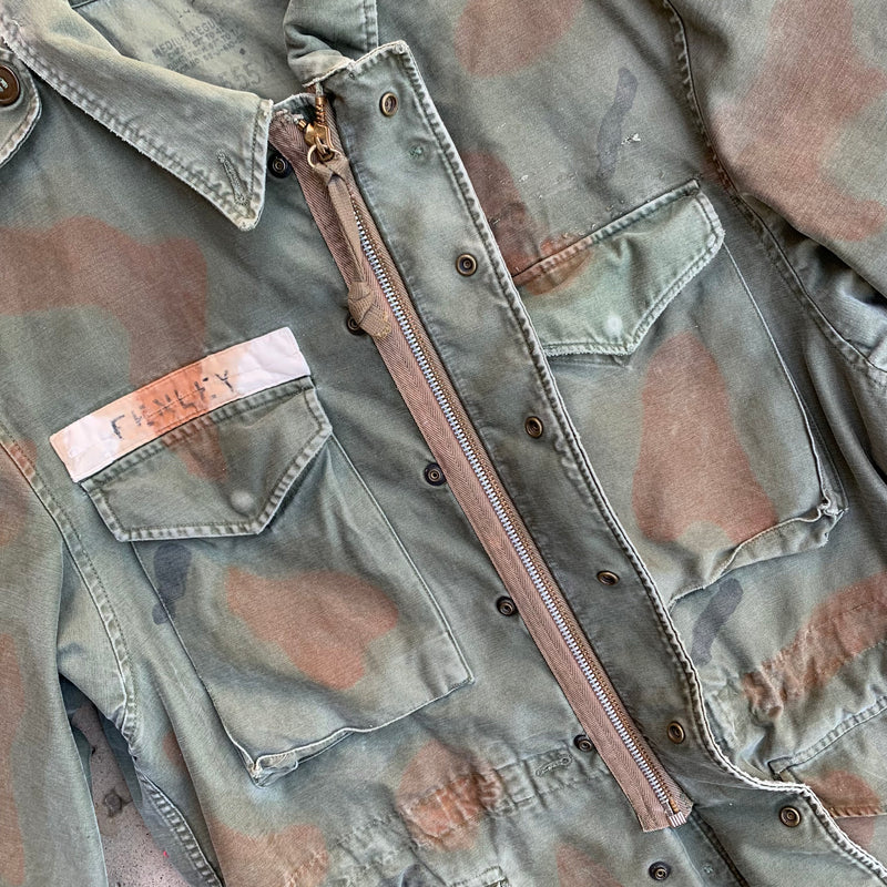 1950’s Homemade Ranger Camo M-51 Field Jacket Medium Regular