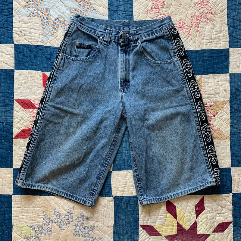 1990’s Lee Pipes Denim Jean Shorts 27" x 13"