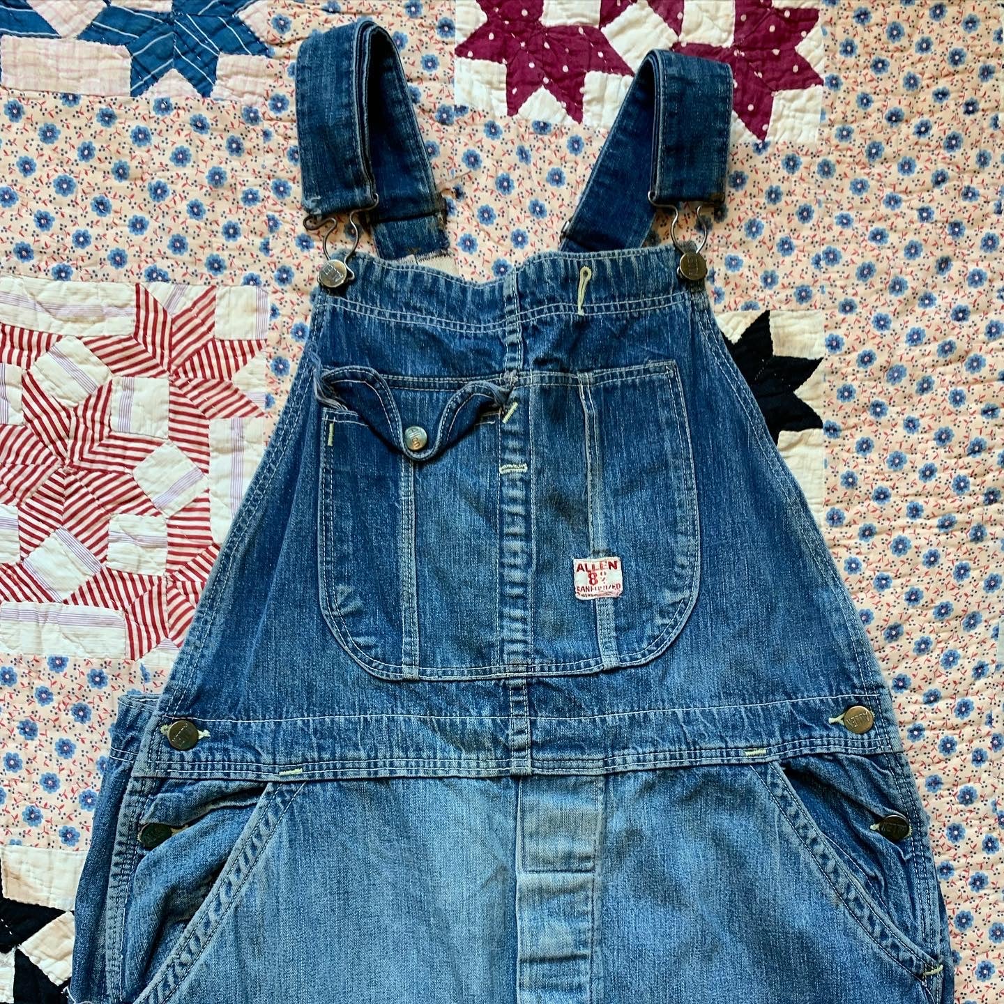 1940's/50's Allen 8oz Sanforized Denim Overalls 37