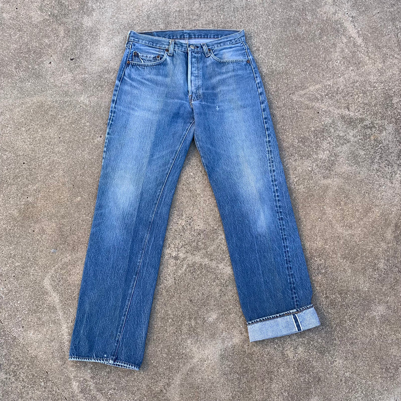1970’s Levi’s 501 SS Redline Denim Jeans 31” x 32”