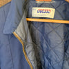 1980’s Quilted Repaired Navy Work Jacket XL