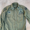 1970’s US Army Nomex Helicopter Pilot Shirt Medium