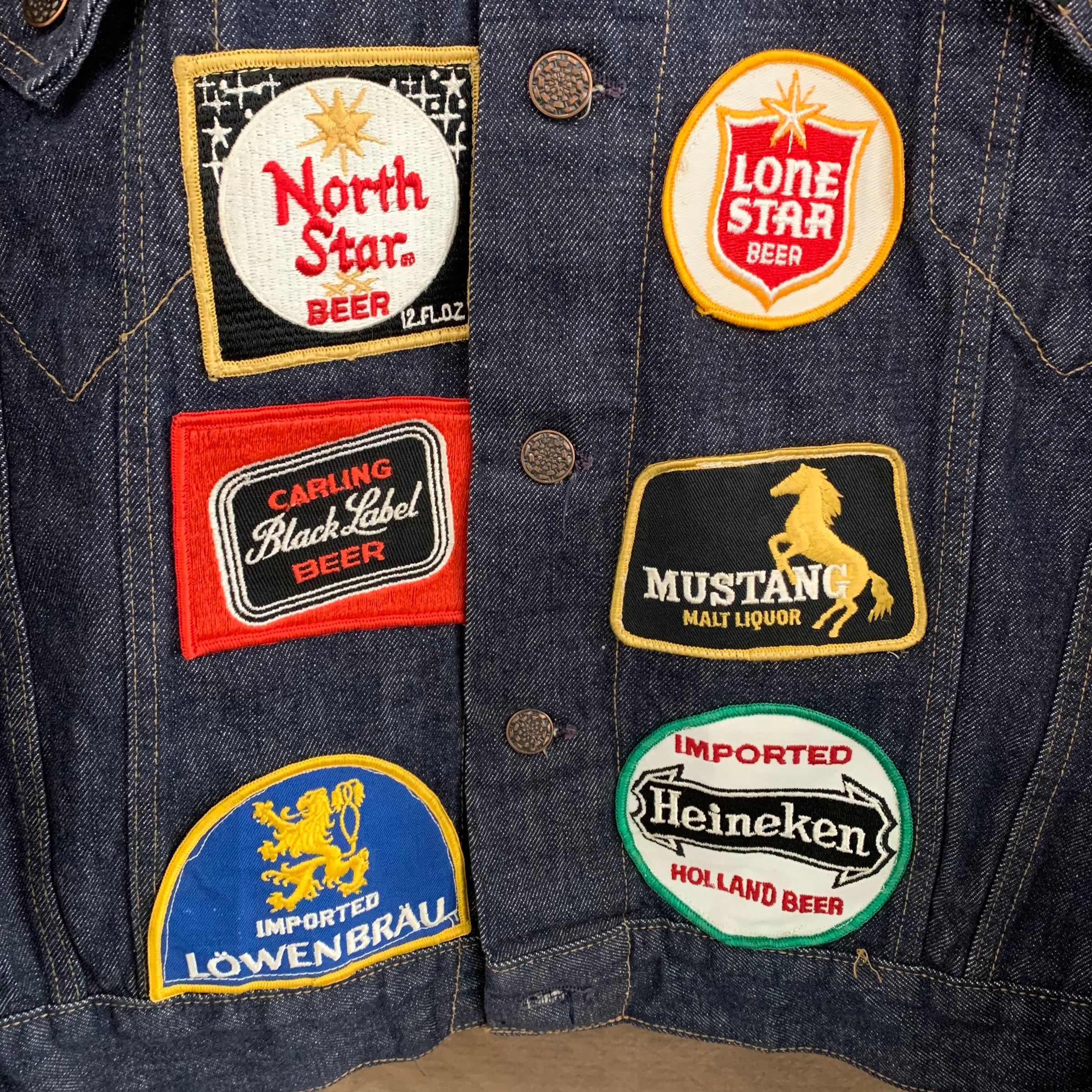 1970’s Roebuck Type 3 Jacket w/ Beer Patches L/XL