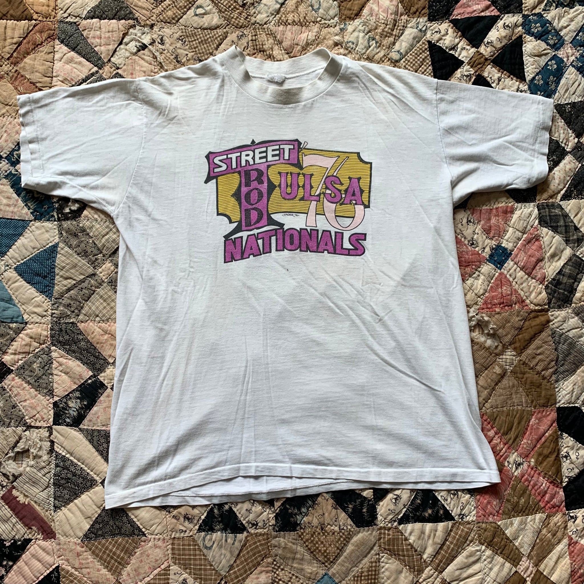 1976 Tulsa Street Rod Nationals T-Shirt L/XL – Little Chum Vintage