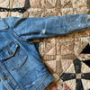 1960's Dickies Faded Denim Jacket Small