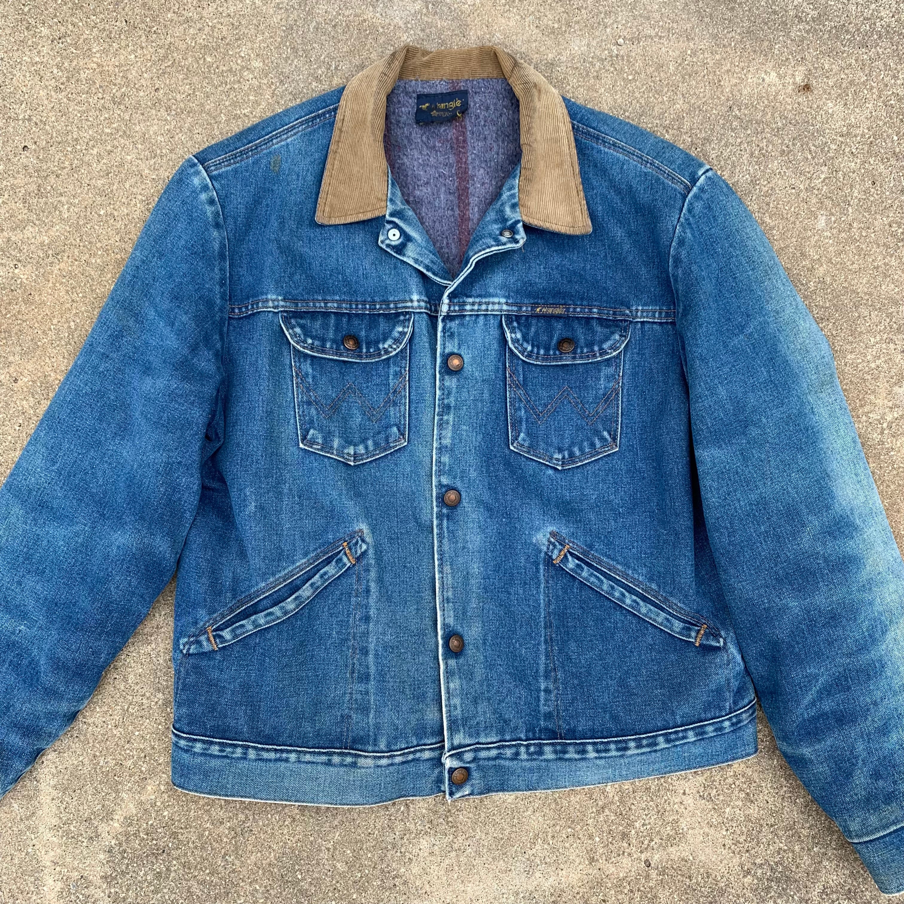 1970's Wrangler Blanket Lined Denim Jacket – Little Chum Vintage