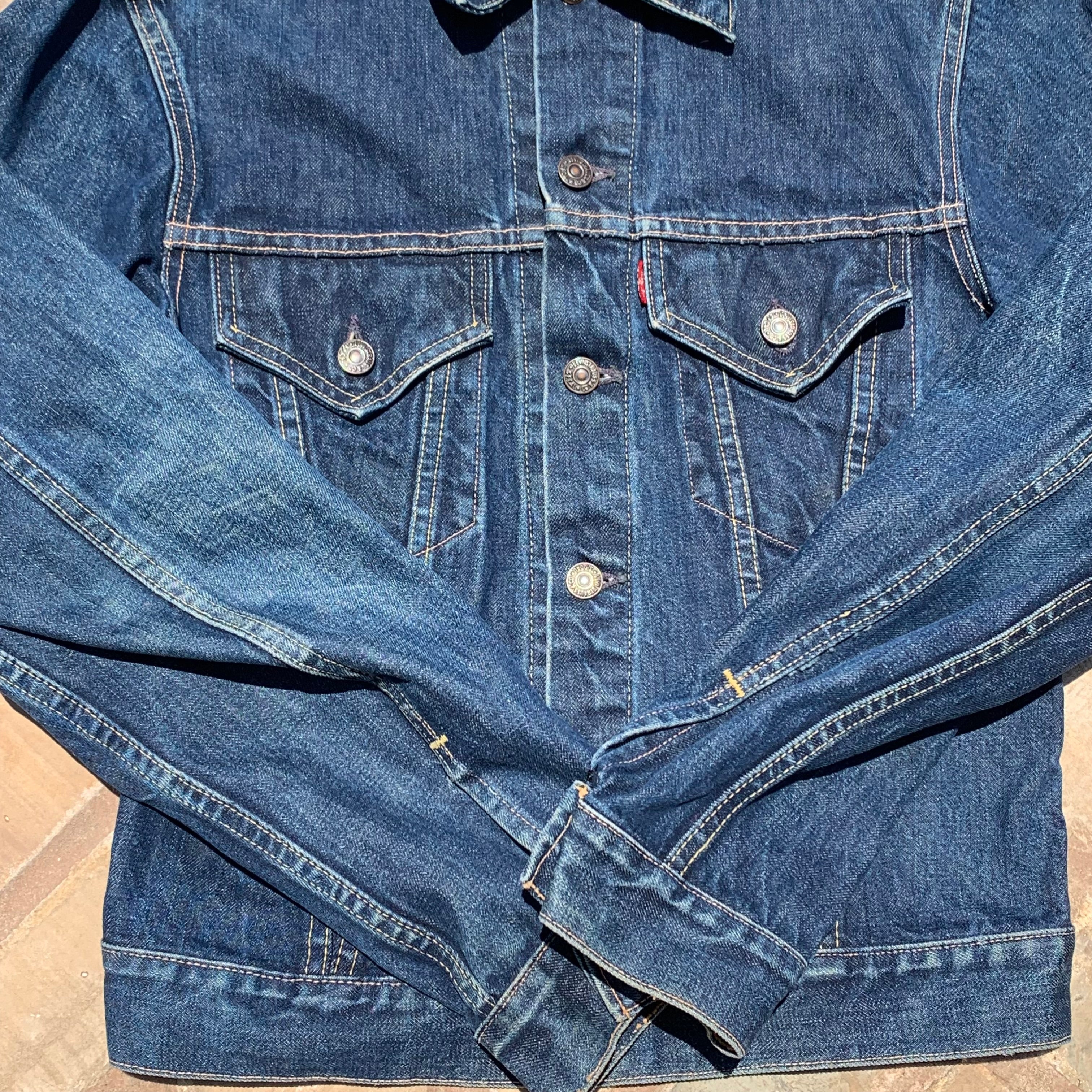 1960's levis denim jacket best sale