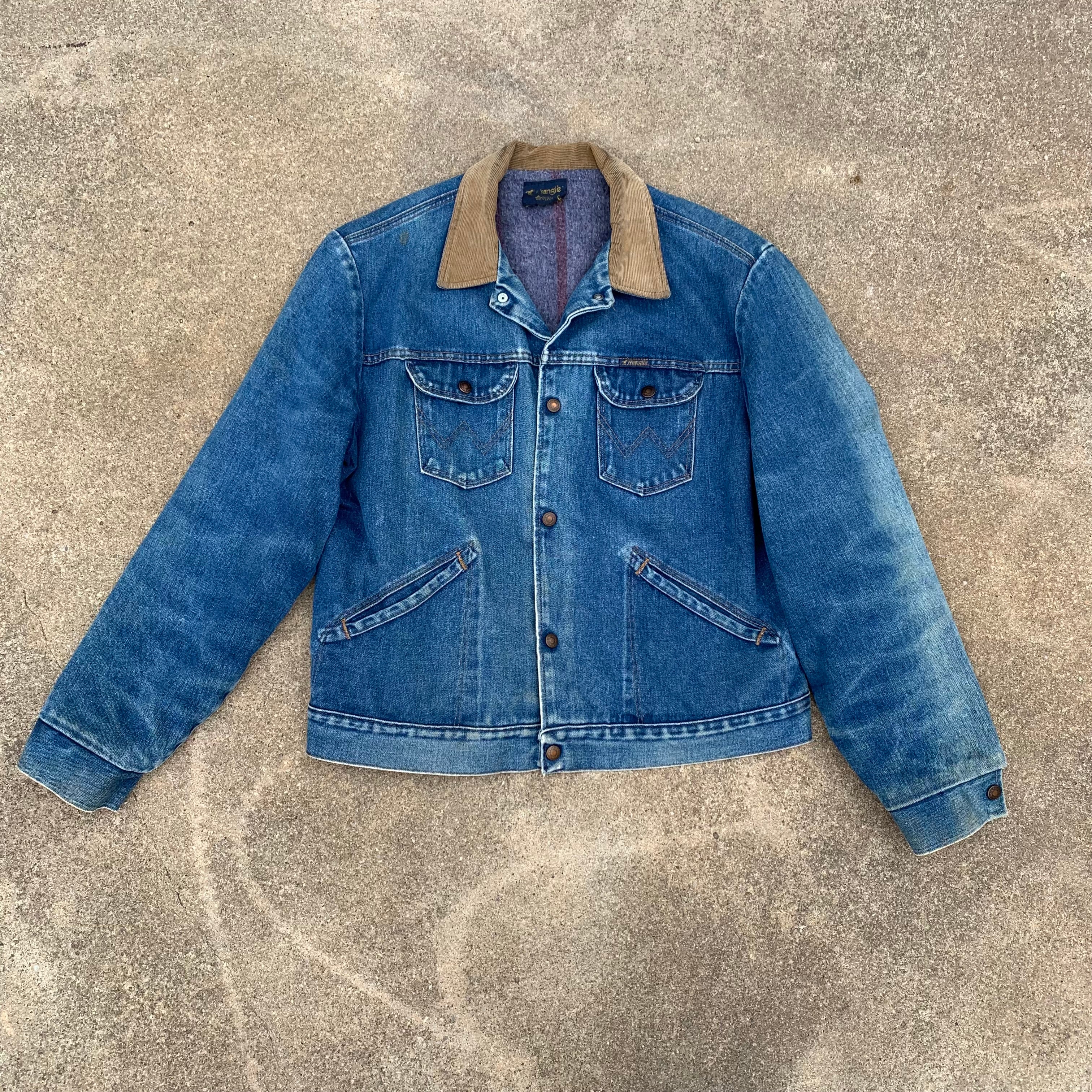 1970's Wrangler Blanket Lined Denim Jacket – Little Chum Vintage