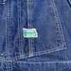 1940’s WWII Hercules Hammer Label Denim Overalls 37” x 28”