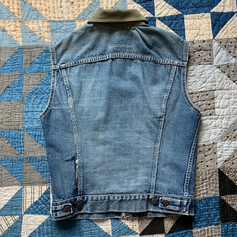 1960's Levi's Type 3 557 Denim Vest Small