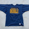 1970’s University of Okoboji Champion Blue Bar Football T-Shirt