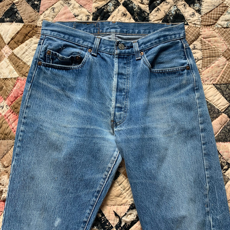 1970's/80’s Levi’s 501 Denim Jeans 30” x 29.5”