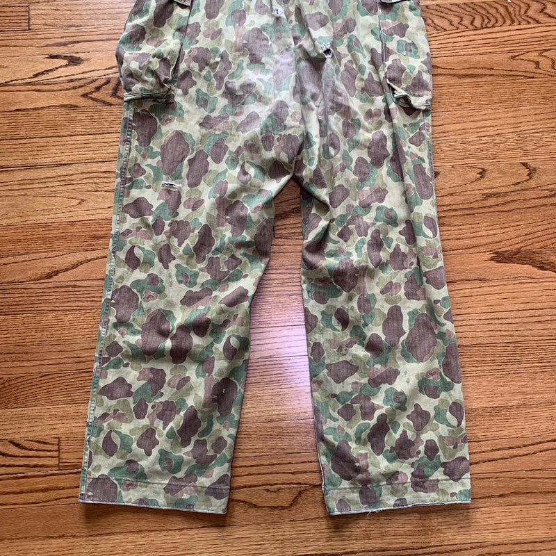 1940’s WWII Frogskin Camo Coveralls L/XL