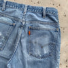 1970's Levi's Orange Tab 517 Flared Denim Jeans 30" Waist