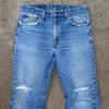 1990’s Faded Levi’s 505 Denim Jeans 32.5” x 29.5”