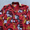 1940’s Norwick Hawaiian Novelty Loop Collar Shirt Medium