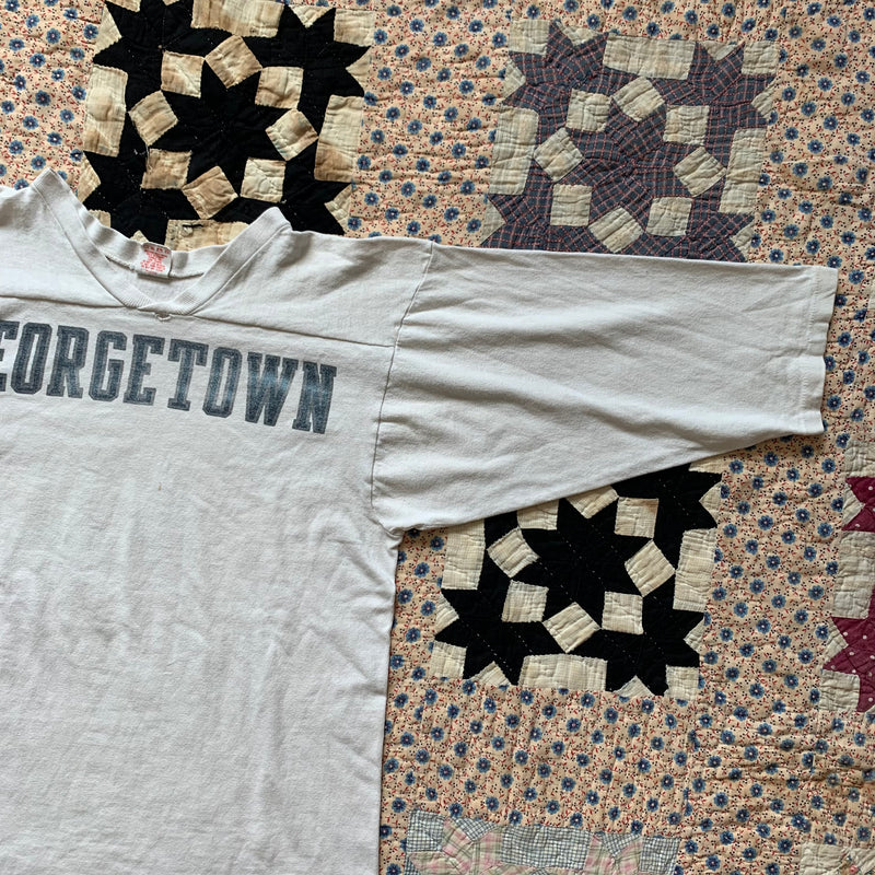 1970's Georgetown Cotton Football T-Shirt Small