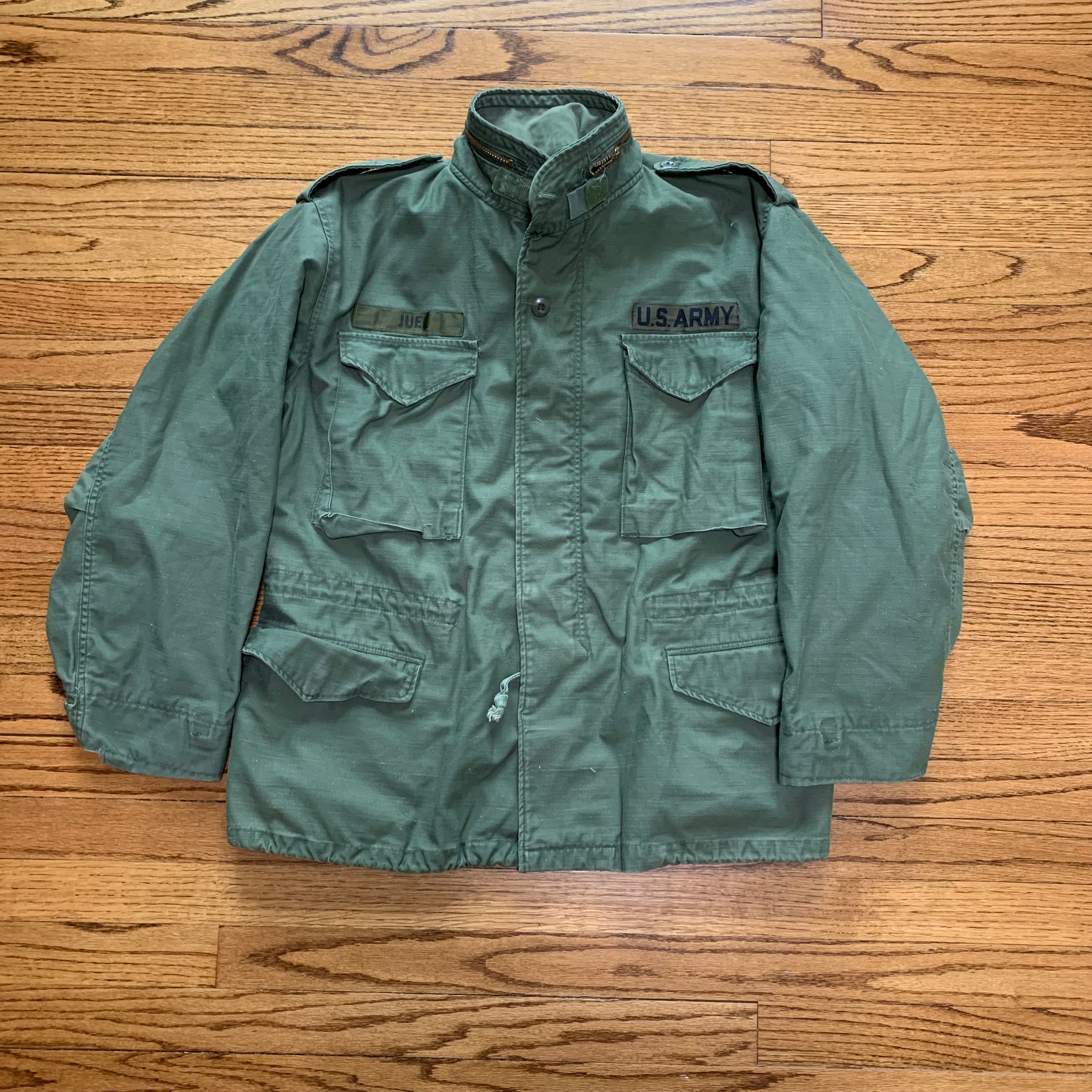 デッドストック】M-65 US ARMY 70s SMALL-SHORT