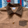 1950's Finesilver Duck Canvas Texas Brush Jacket with Corduroy Accents Large