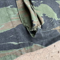 1980’s Civilian Tiger Stripe Camo BDU Jacket Small Regular