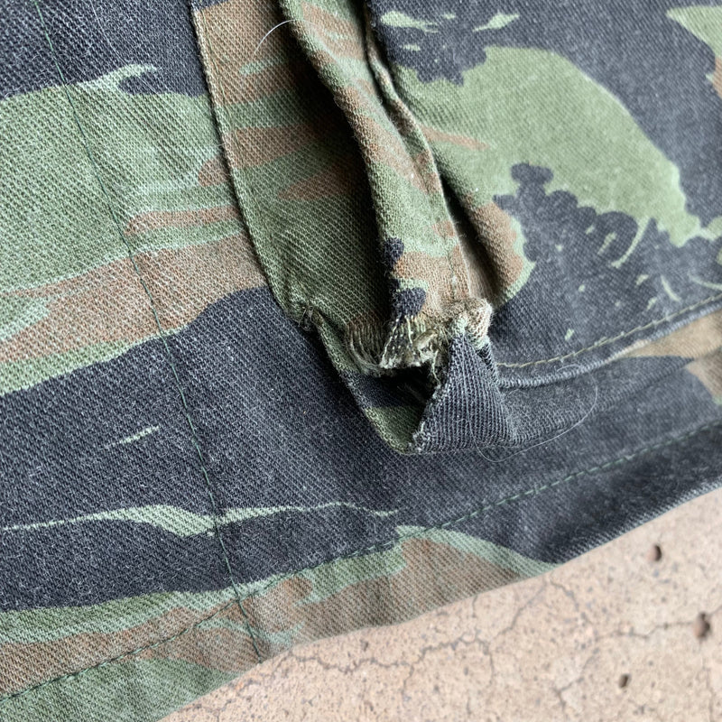 1980’s Civilian Tiger Stripe Camo BDU Jacket Small Regular