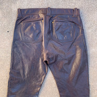 1960’s Santa Fe Leather Co Flares 31” x 32.5”