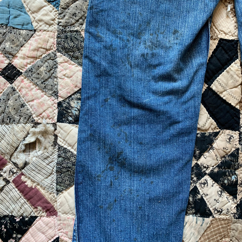1950's Wrangler Blue Bell Sanforized Denim Jeans 26" x 29"