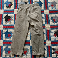 Late 1940's Penny's Big Mac Sanforized Boat Cloth Work Pants 32" x 29"