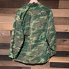 1960’s 1969 US Military Vietnam Era Highland ERDL Camo Jungle Jacket Large Regular