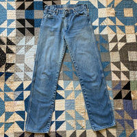 1970's Light Wash Wrangler 13MWZ Denim Jeans 31" x 32"