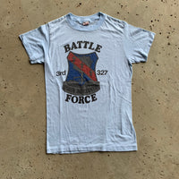 1970's Battle Force 327th Infantry Regiment T-Shirt XS/S