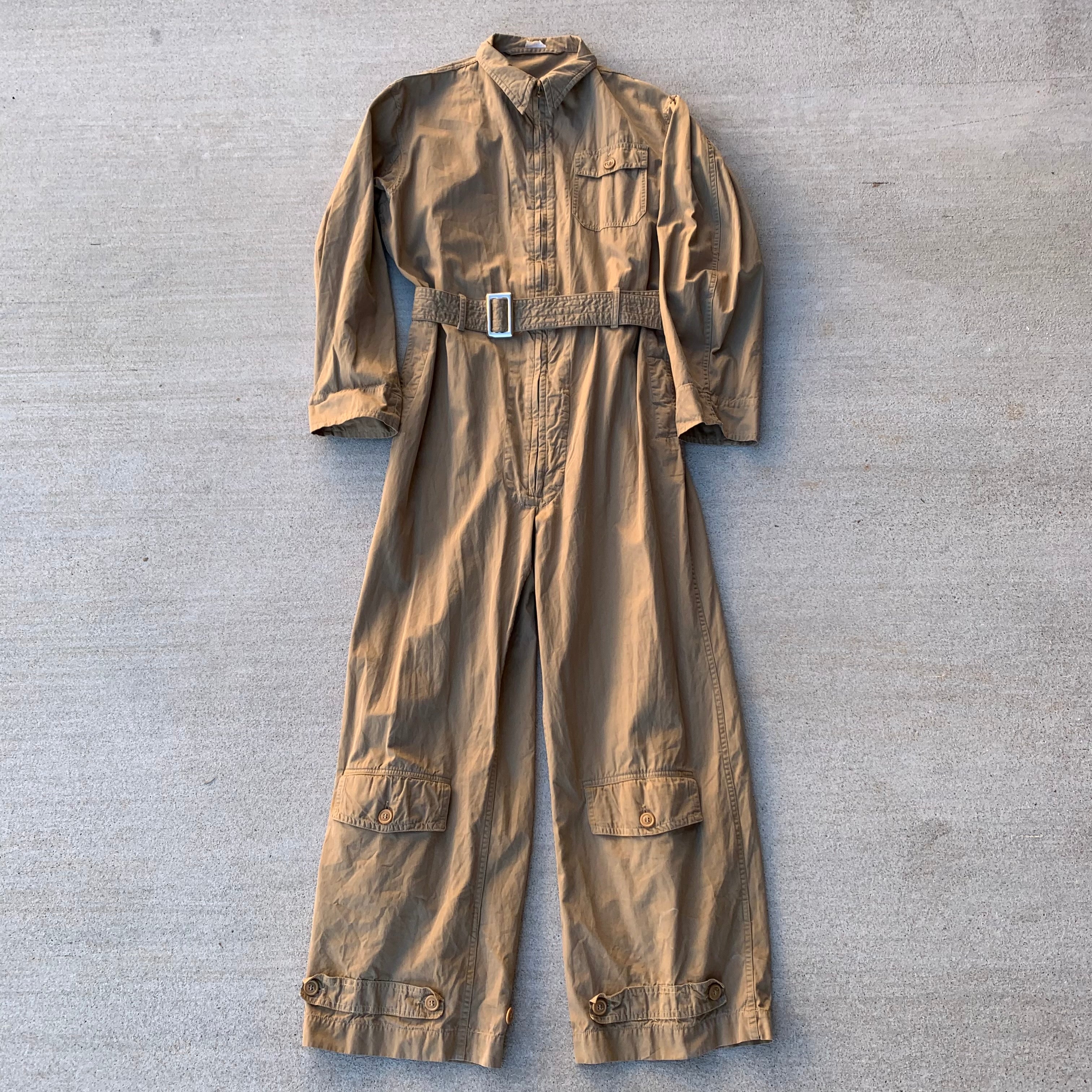 1940’s WWII US Navy M-246A Khaki Summer Flight Suit