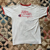 1980's Beanie Cooper Champion Football Ringer T-Shirt Medium