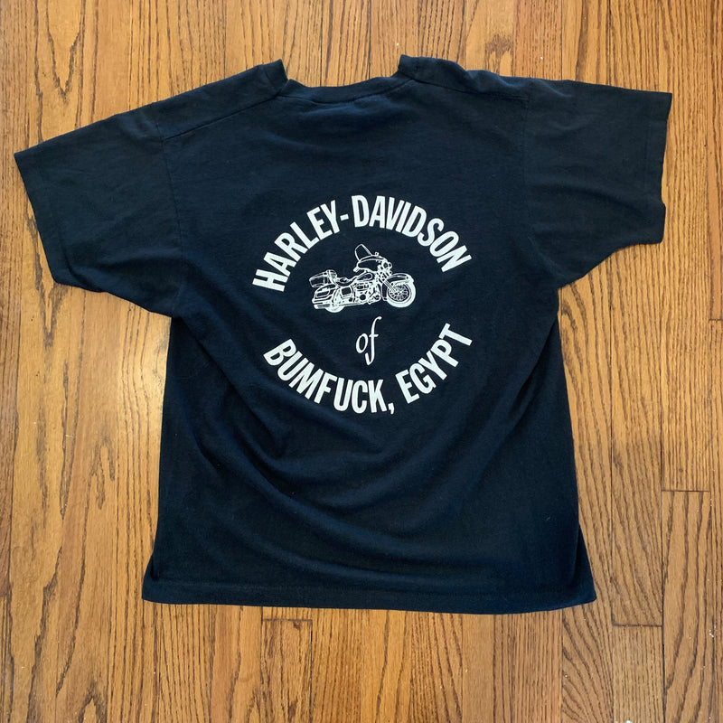 1980's Harley Davidson Fuck The Rest T-Shirt Medium