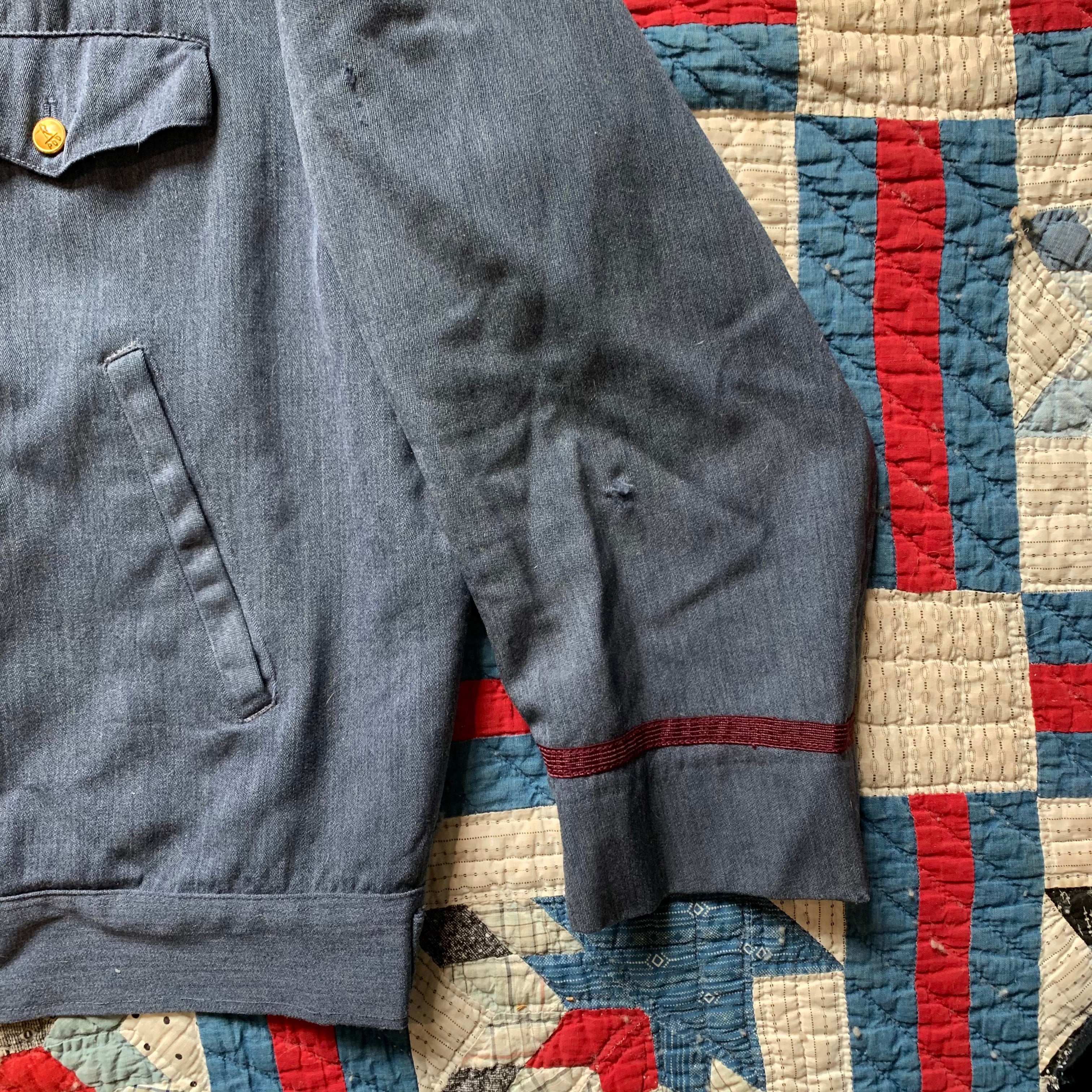 1950's Post Office Letter Carrier Whipcord Work Jacket XL – Little