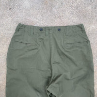 1940’s WWII OD Field Trousers 34” x 29”