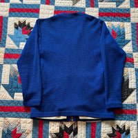 1960’s Gun Club Sportswear Blue Hunting Cardigan XS/S