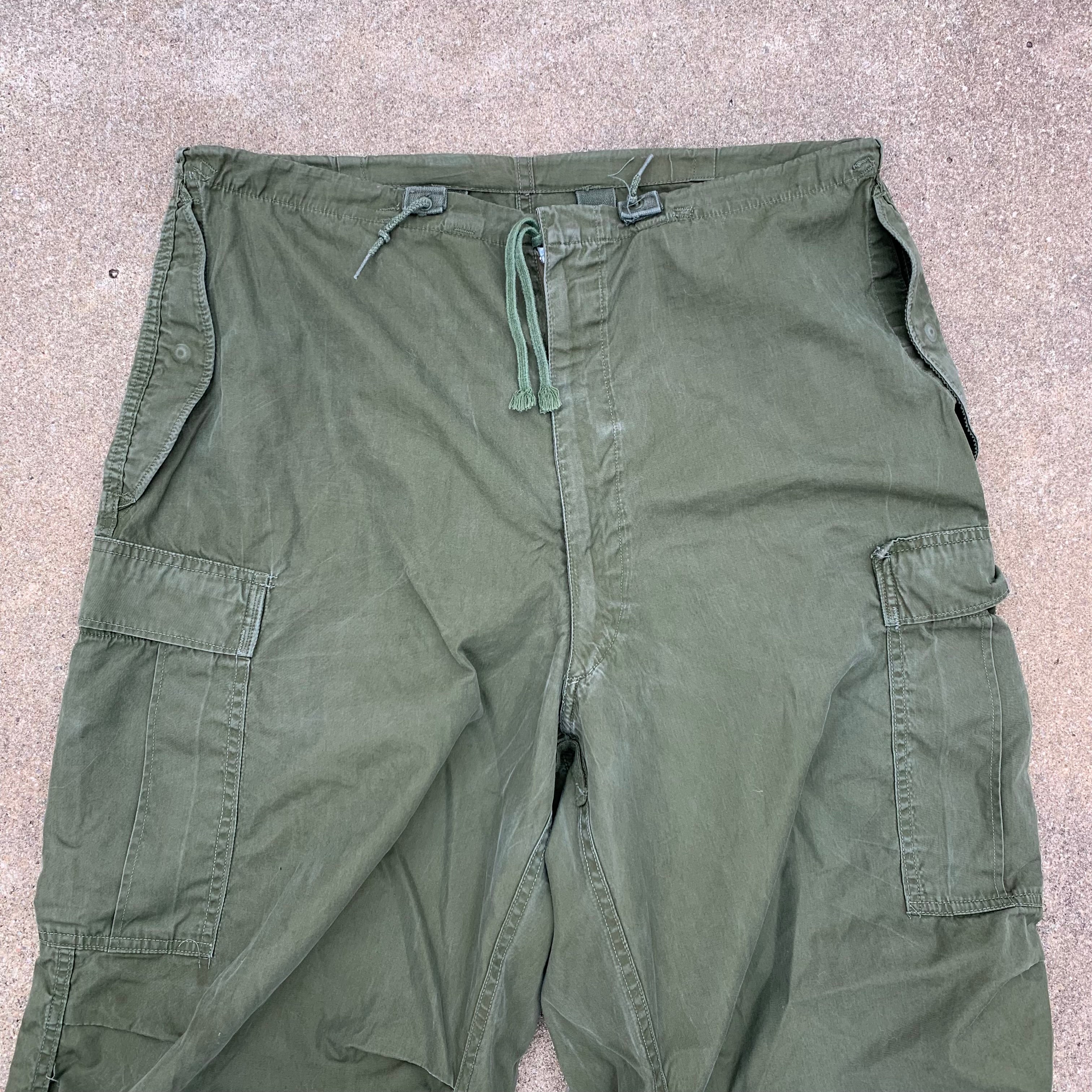 パンツ 50s US ARMY M-51 ARCTIC PANTS Vintage US Army M-1951 Trouser-shell Arctic Pants Korean War