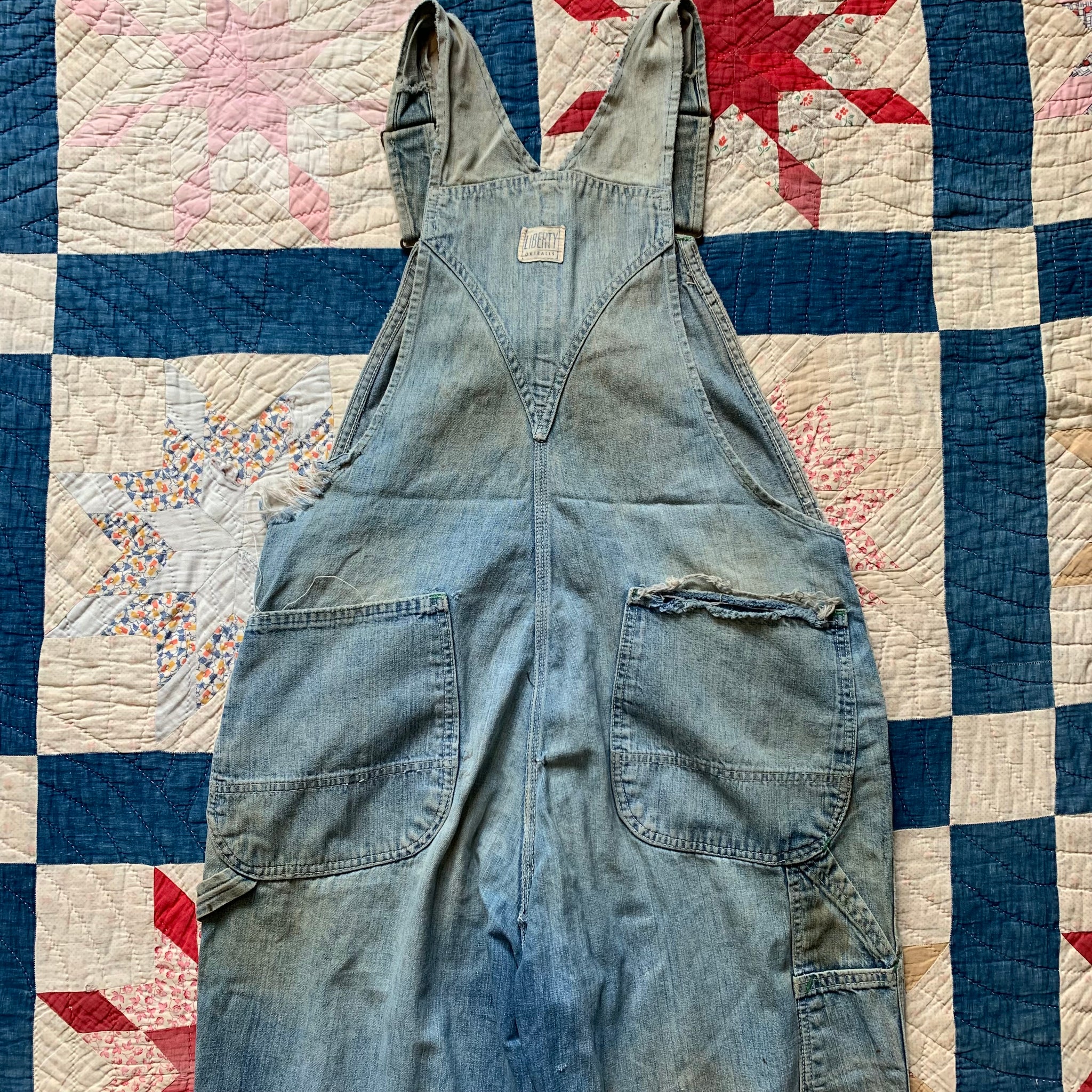 1970’s Repaired Liberty Overalls 36
