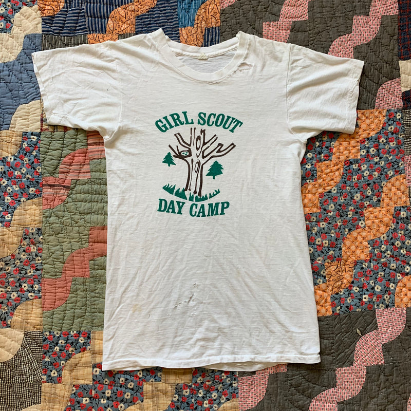 1970's Girl Scout Day Camp T-Shirt XS