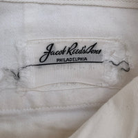 1940’s Jacob Reed White Uniform Pants 32” x 32”