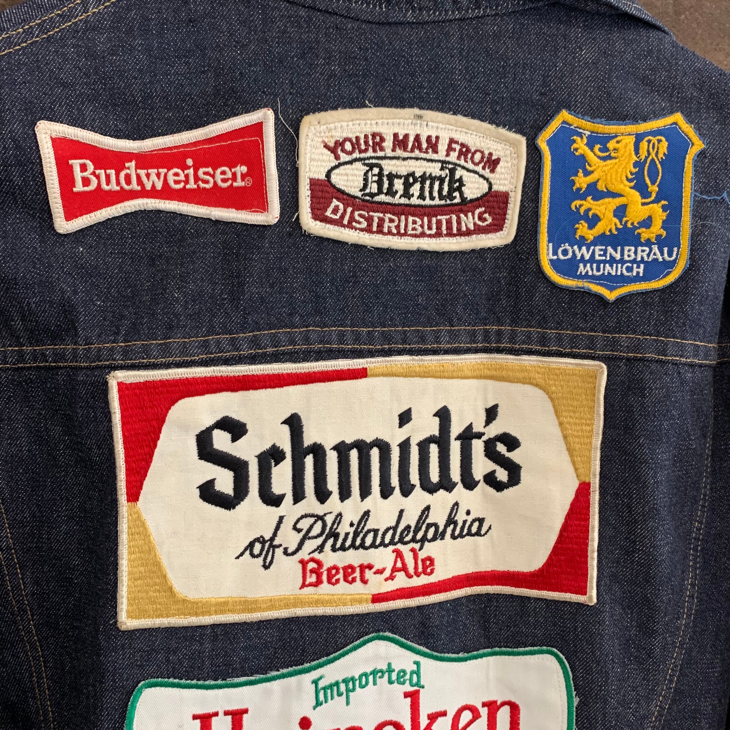1970’s Roebuck Type 3 Jacket w/ Beer Patches L/XL